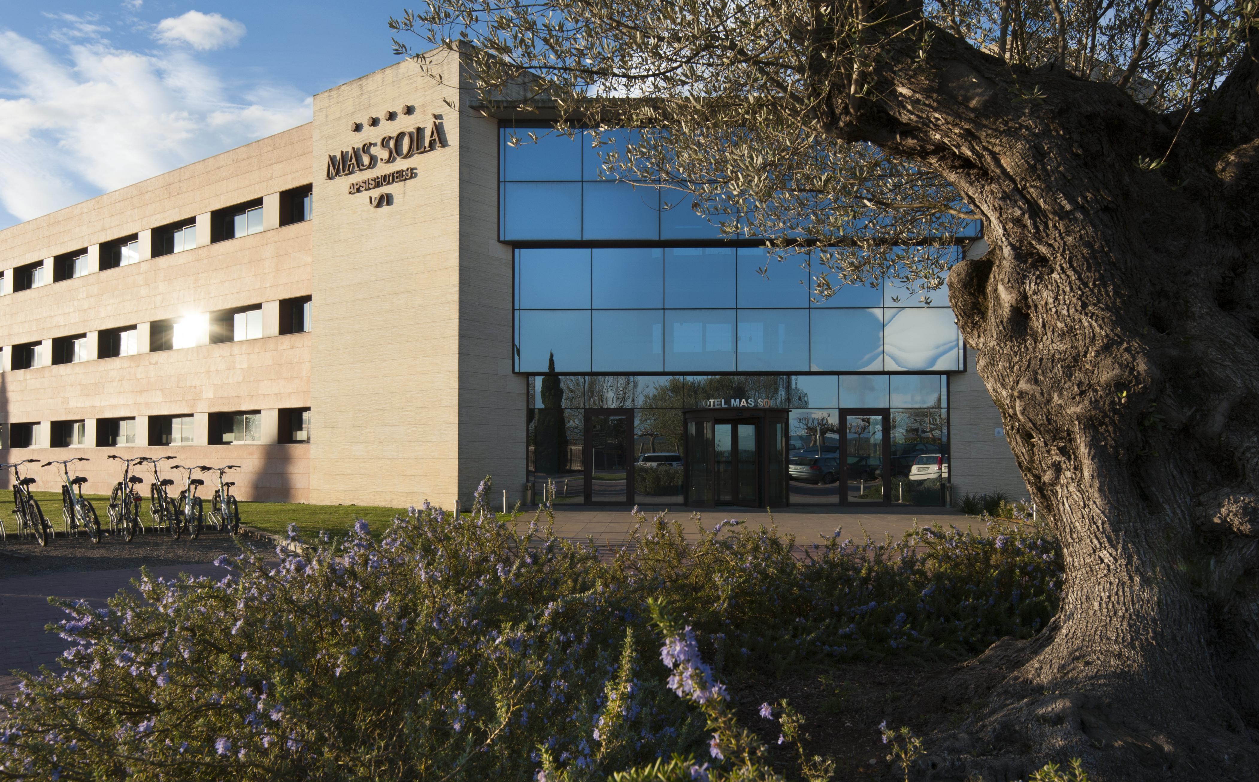 Hotel Mas Sola Santa Coloma De Farners Eksteriør billede