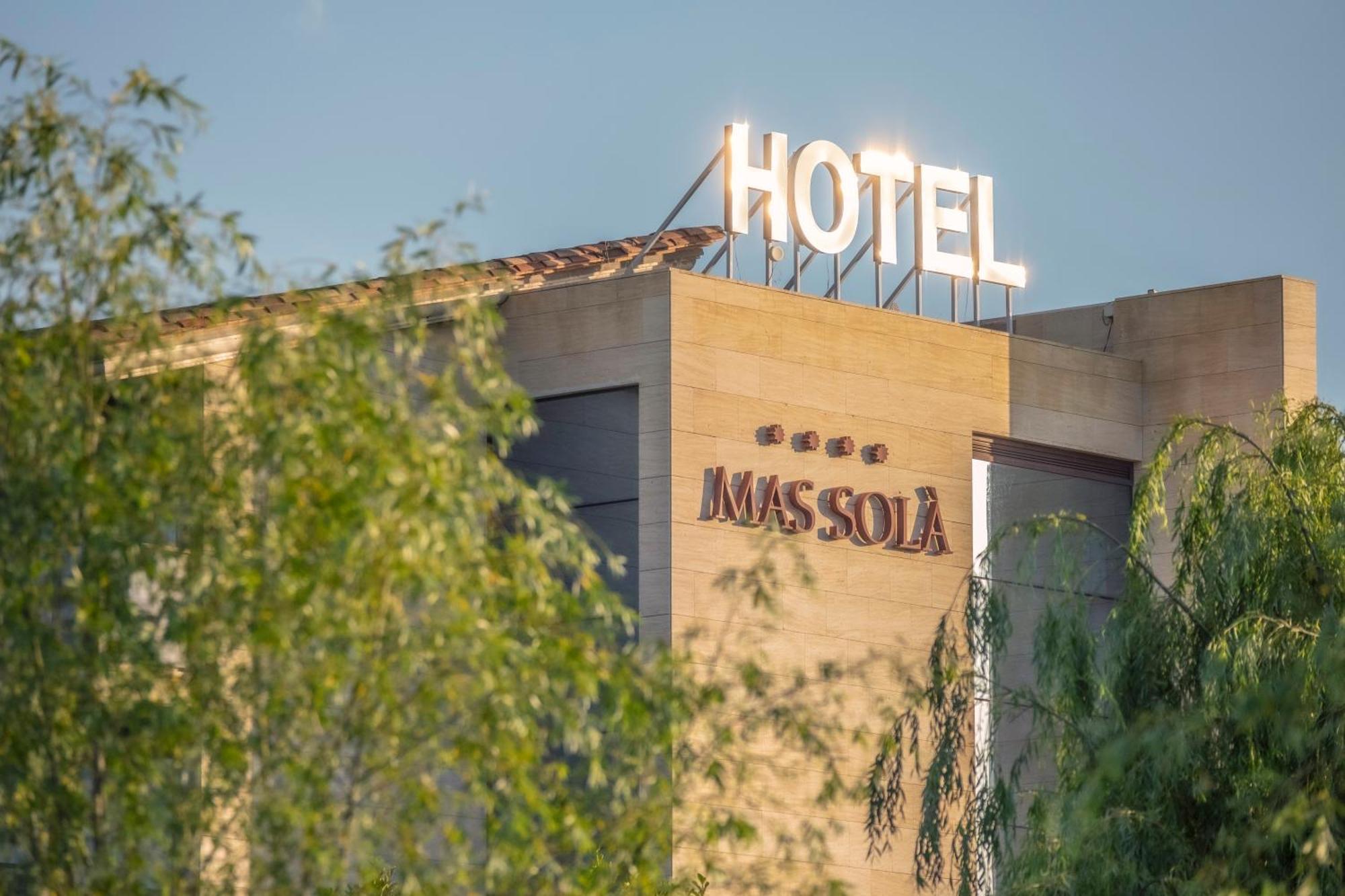 Hotel Mas Sola Santa Coloma De Farners Eksteriør billede